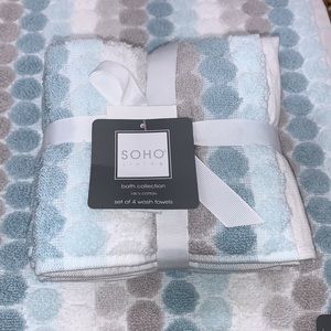Soho | Bath | Soho Living Penny Tile 0 Cotton Towel Set 8piece Bath ...